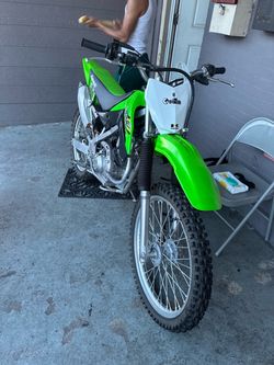 2018 Kawasaki 110KLX Dirt Bike Green