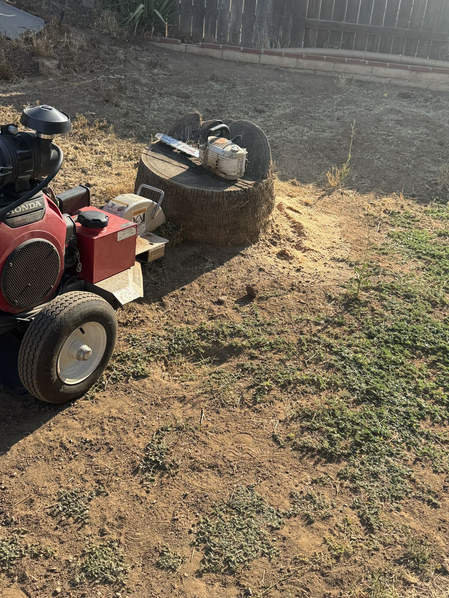 Stump Grinding