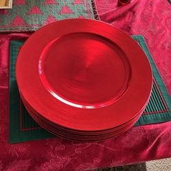 8 Red Chargers, 14 Inch