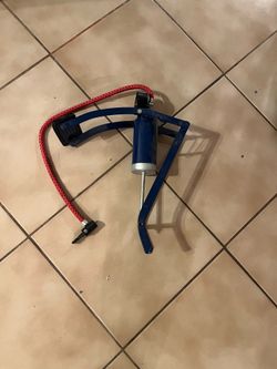 Foot Air Pump for Bicycle, Car Tires & Sports Balls