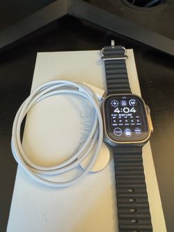Apple Watch Ultra with Ocean Band + 4 more bands