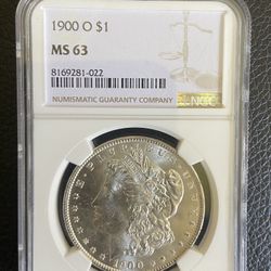 1900 O $1 Morgan Ms63