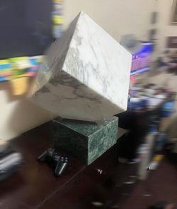Marble Style Lamp