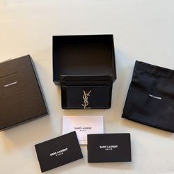 Yves Saint Laurent Card Holder Wallet