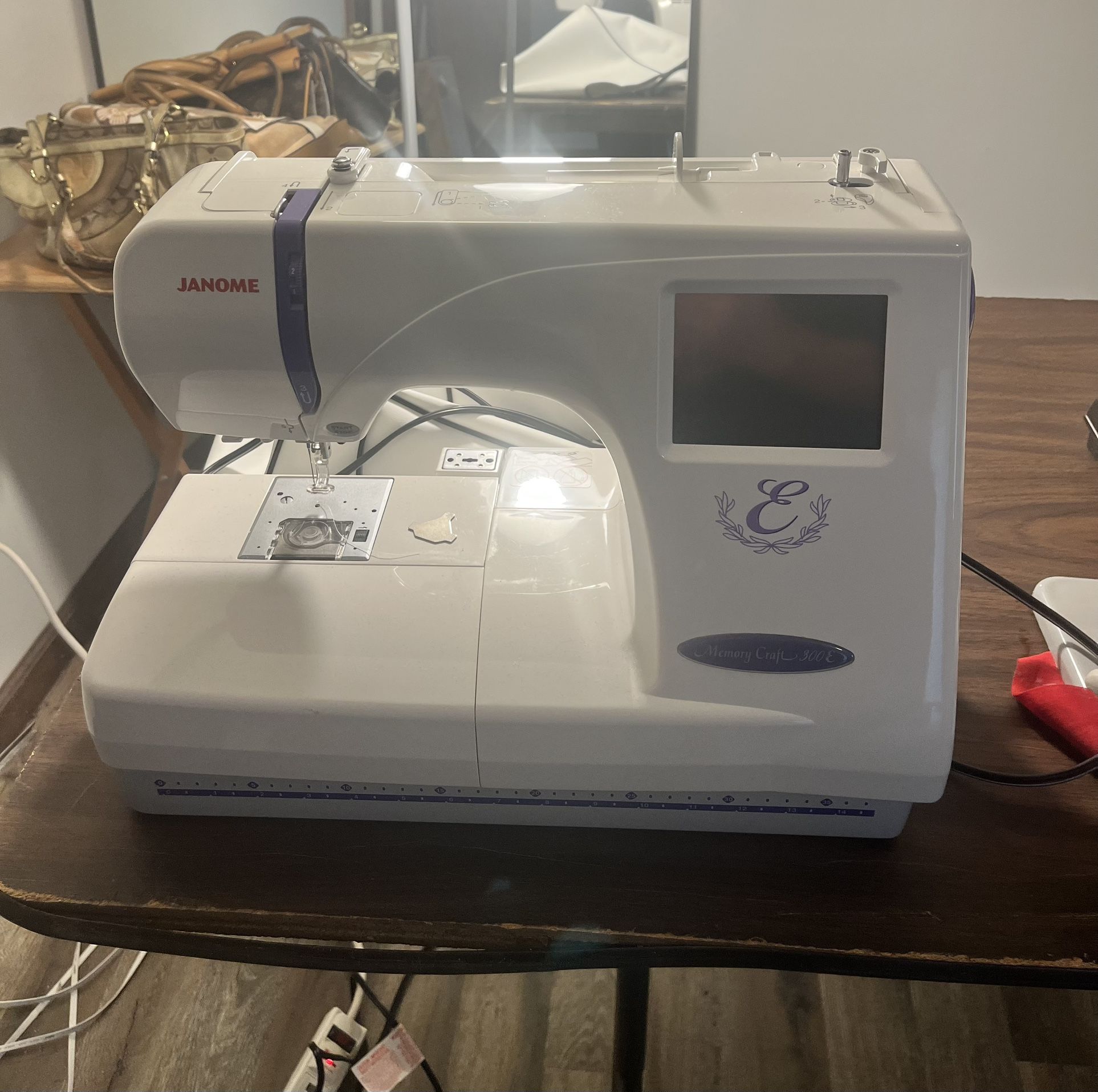 Janome Memory Craft 300 E
