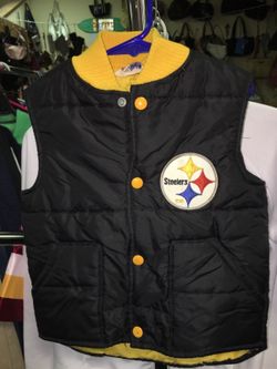 Children size 6 steelers vest