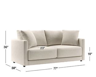 Cb2 Gather Apartment Sofa