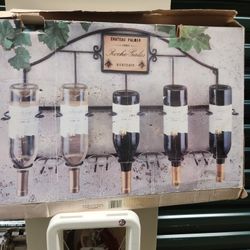 Wine Bottle Wall Rack