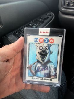 Topps Project70 Pete Alonso Mets Baseball Card
