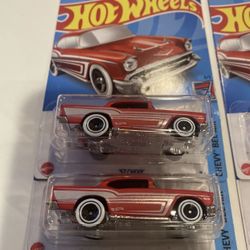 Hot Wheels 57 Chevy Red