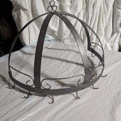 Wrought Iron Pot Rack