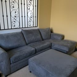 Sofa Bed With Ottoman 