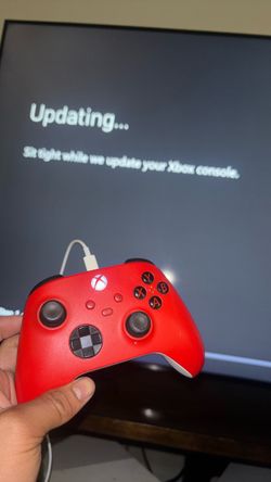 2 Xbox One S Consoles with Red Controller and watchdogs legion