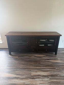 Amish Wood TV Entertainment Center