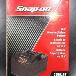 Snap On 18v Monster Lithium Battery