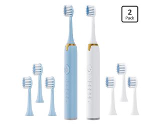 2 Pack Sonic Electric Toothbrush