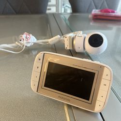 Motorola Monitor Camera Ball, Adjustable Mount And Monitor Screen