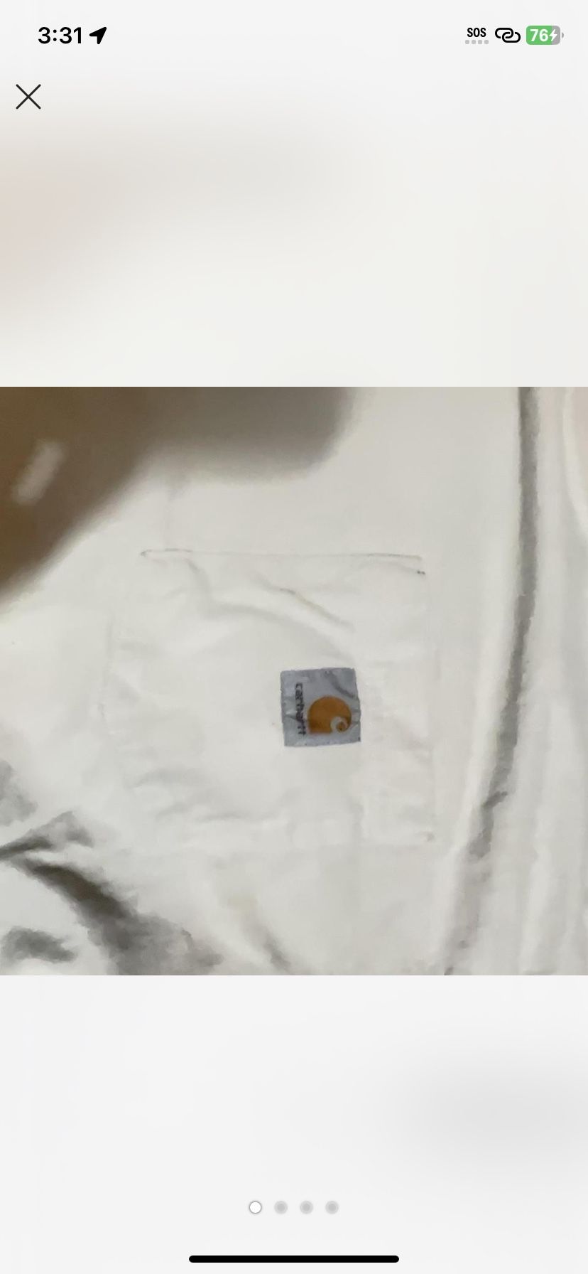 Beige Carhartt Shirt