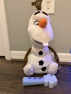 Disney Frozen 2 Follow Me Friend Olaf Interactive Plush Soft Toy