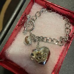 Heart Locket Bracelet 