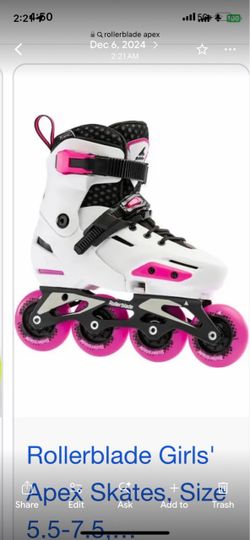 Girls Apex rollerblades