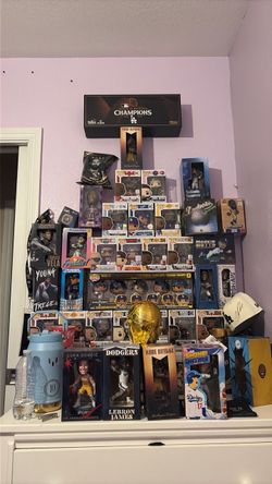 Bobble heads and funko pops