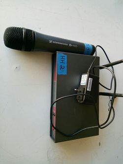 Sennheizer ew 100 wireless mic