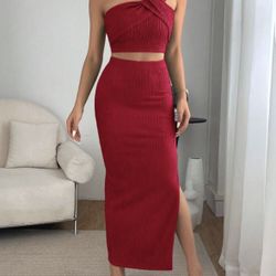 Red Ladies 2 Piece