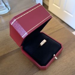 18k Rose Gold Cartier Love Ring Size 49