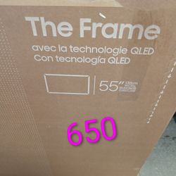 SAMSUNG 55"INCH QLED 4K THE FRAME LS03FAD