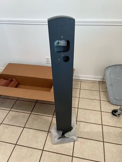 EV Charging Holder Pedestal Stand for Tesla | Durable | EV Charging Mounting Pole