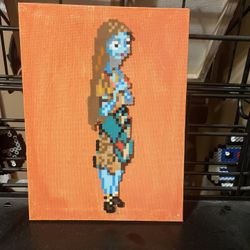 Perler Bead Picture Frame