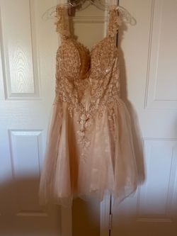 Dress Champagne Color