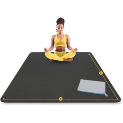 ActiveGear Large Yoga Mat 6 x 6 ft - 8mm Extra Thick, Durable, Comfortable,  Non-Slip & Odorless Premium Square Yoga and Pilates Mat for Home Gym for  Sale in Phoenix, AZ - OfferUp