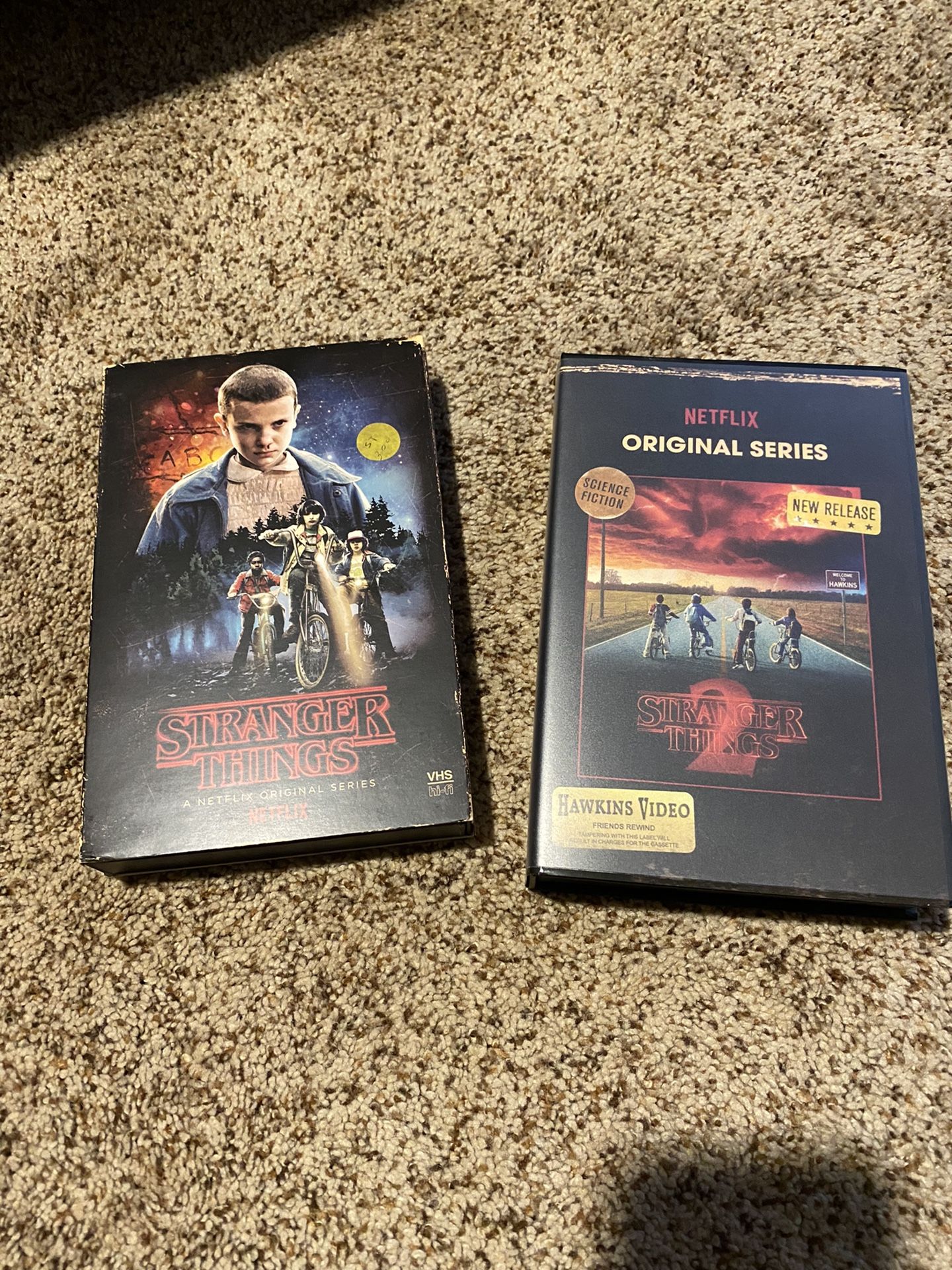 Stranger Things Season 1 & 2 Blu Ray Retro Exclusive Set