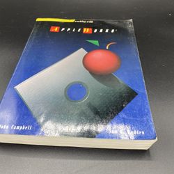 WORKING WITH APPLEWORKS BOOK by John Campbell & Sam Redden HAYDEN BOOKS