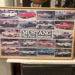 Mustang Memorabilia Photo 1st Generation