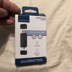 Memory card reader