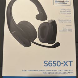 Blue Parrott S650-XT Bluetooth Headset (Brand New In Box)