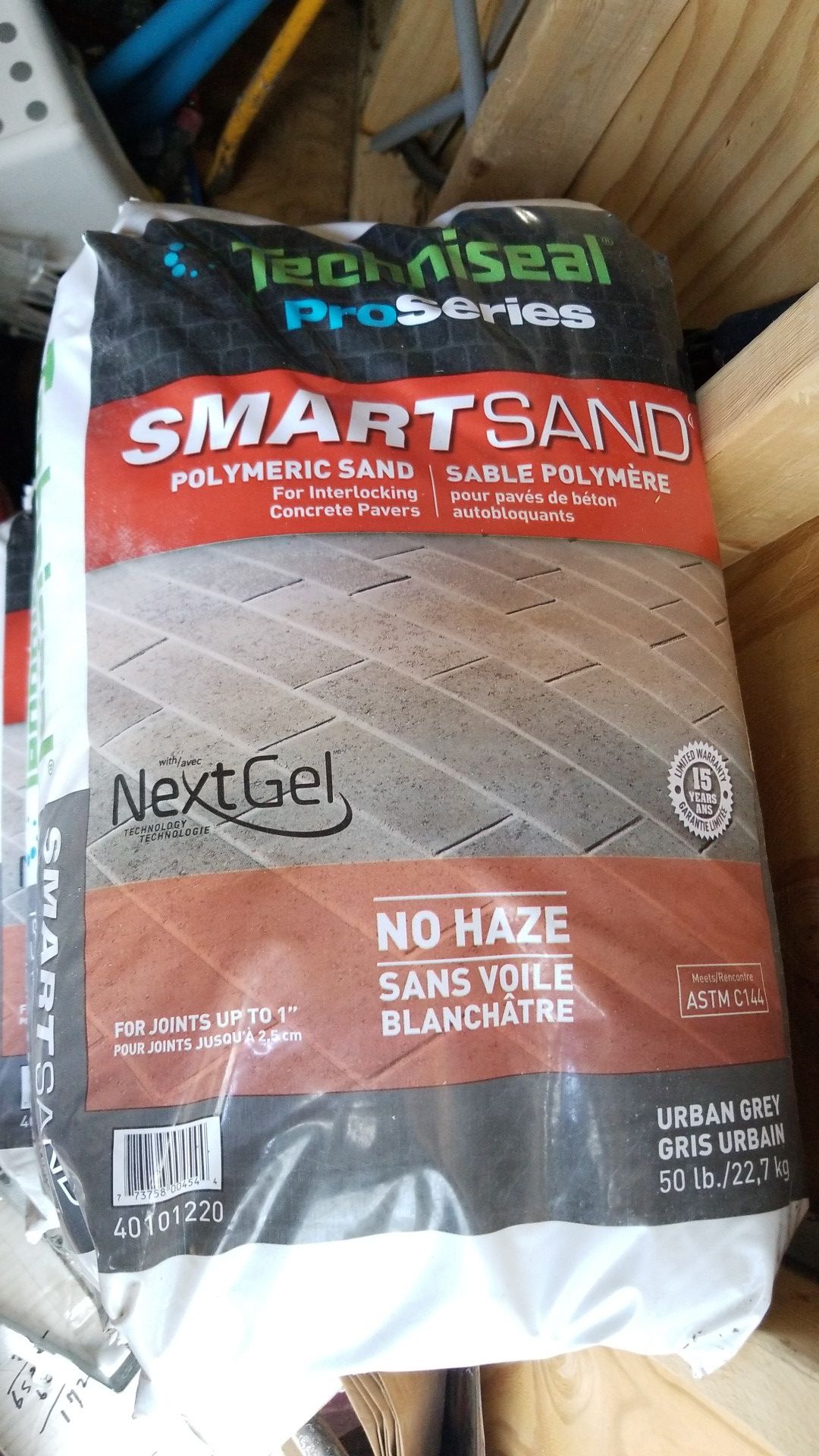 Polymeric sand urban grey