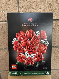 LEGO BOTANICAL COLLECTIONS BOQUET OF ROSES NEW