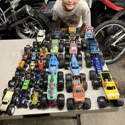 Hot Wheels Monster Cars and Trucks