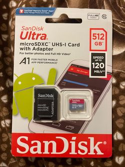sandisk sd card 512GB