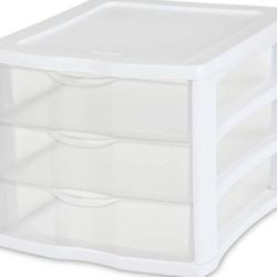 3- Drawer Plastic Storage