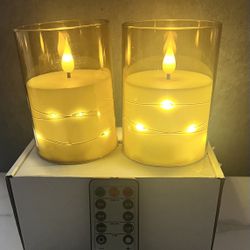 Battery Operated LED Candles (2 Pack)