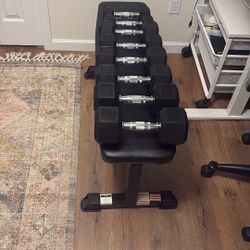 Weight Set + Bench