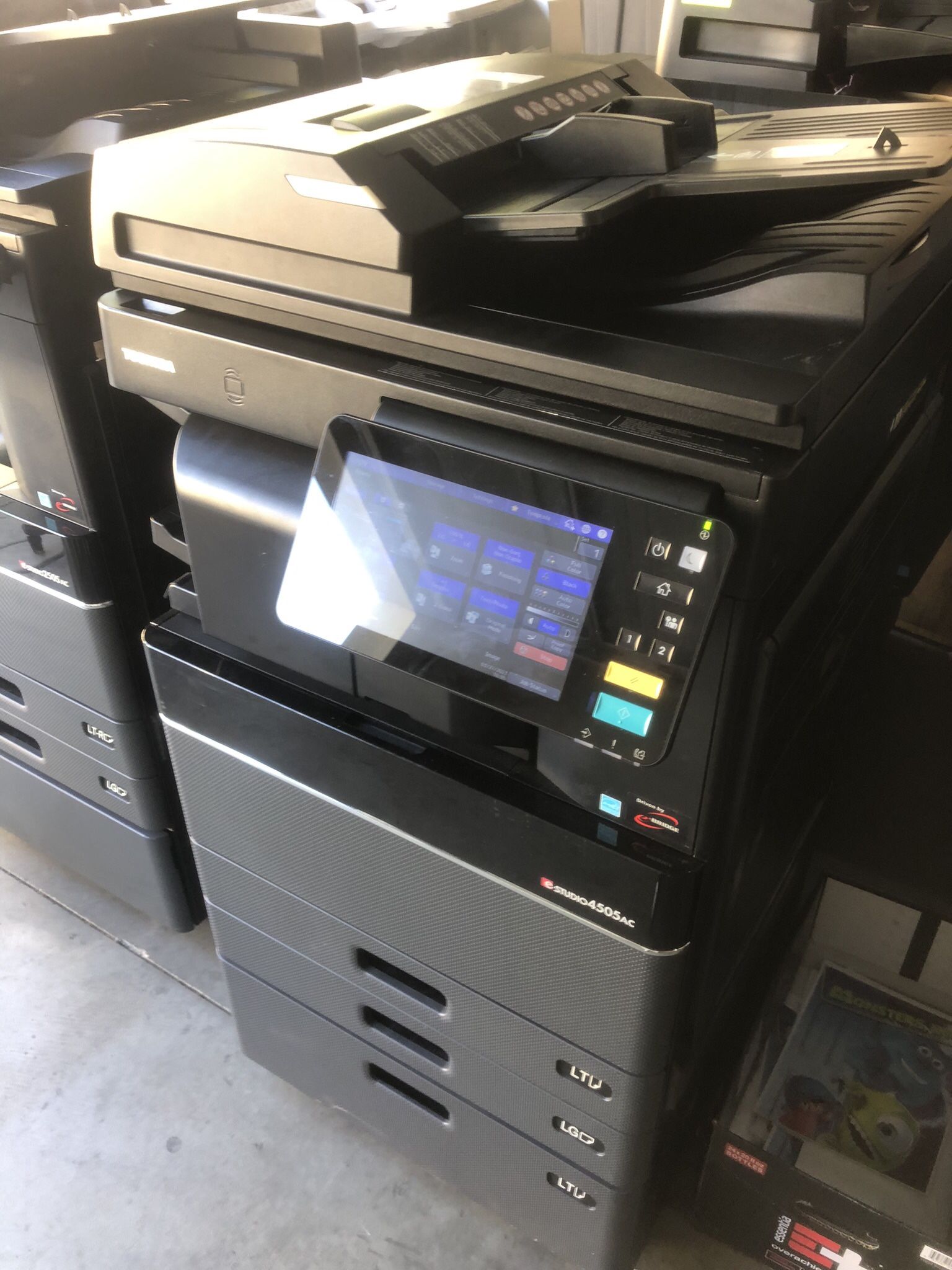 Toshiba Estudio 4505ac Color Copier/print /scan /finisher