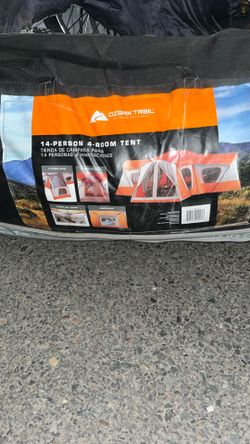 14-Person 4-Room Tent