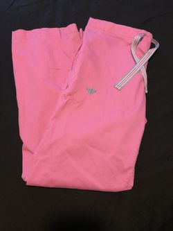 XS pink scrubs