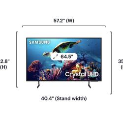65 Inch Samsung UHD 4K Smart Tizen TV